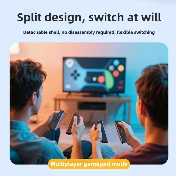 For Nintendo Switch 2  Game Console Crystal Clear Split-Style PC Protective Case