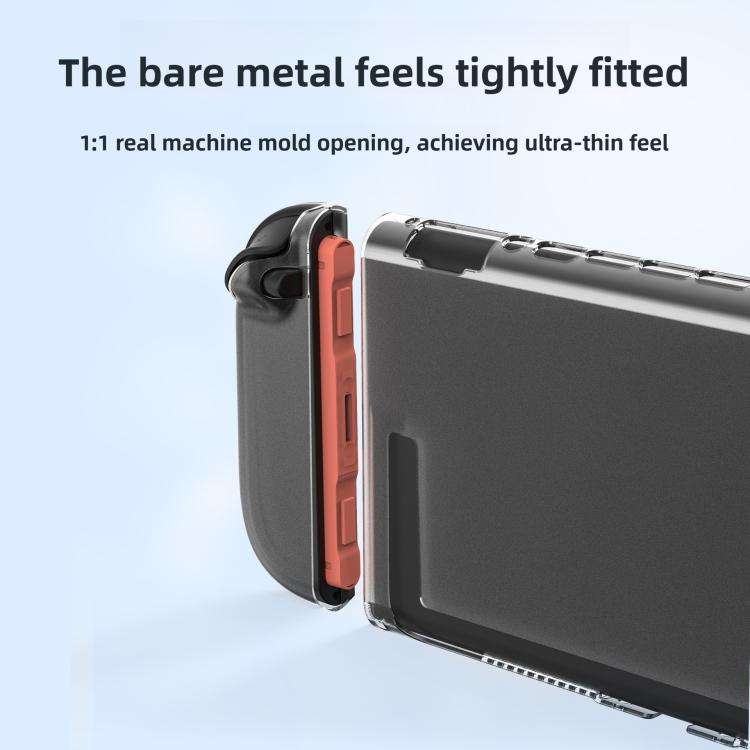 For Nintendo Switch 2  Game Console Crystal Clear Split-Style PC Protective Case