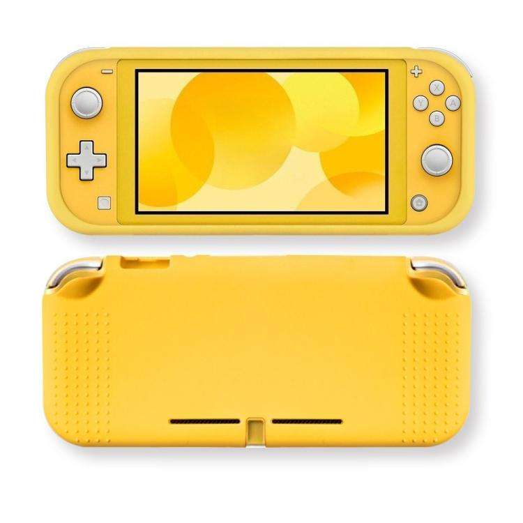 For Nintendo Switch Lite Game Console Anti-Slip Silicone Protective Case(Green)