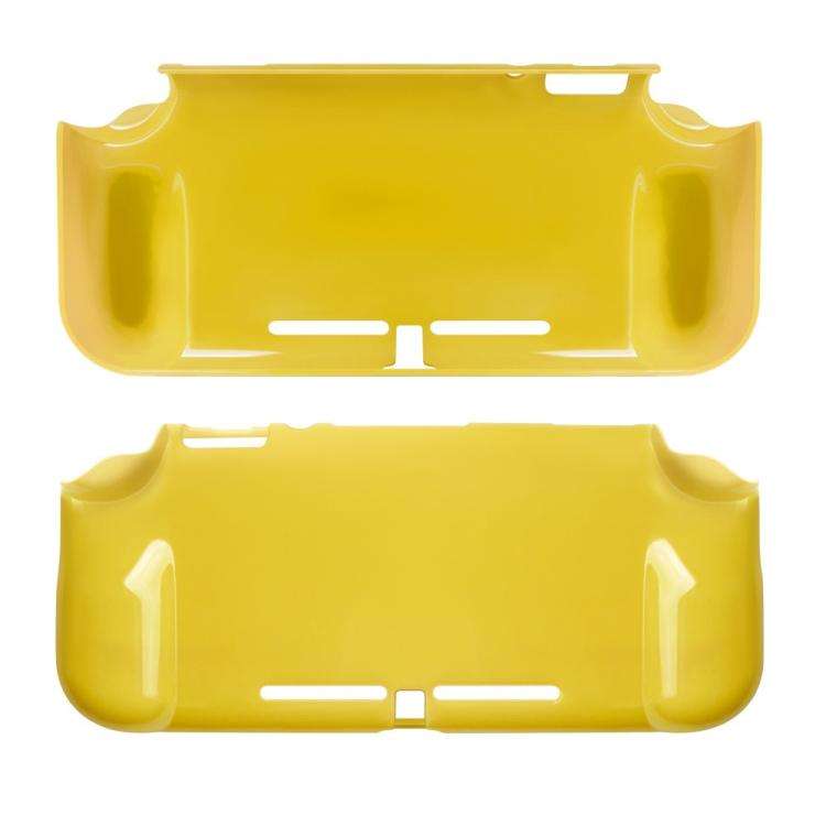 For Nintendo Switch Lite Game Console Semi-Package PC Protective Case(Yellow)
