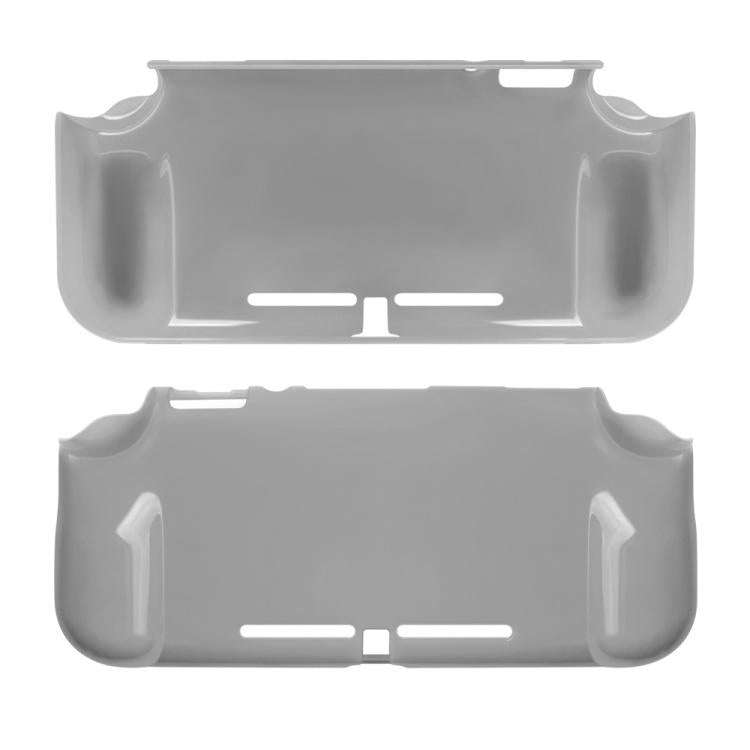 For Nintendo Switch Lite Game Console Semi-Package PC Protective Case(Silver Gray)
