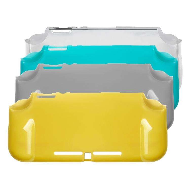 For Nintendo Switch Lite Game Console Semi-Package PC Protective Case(Yellow)