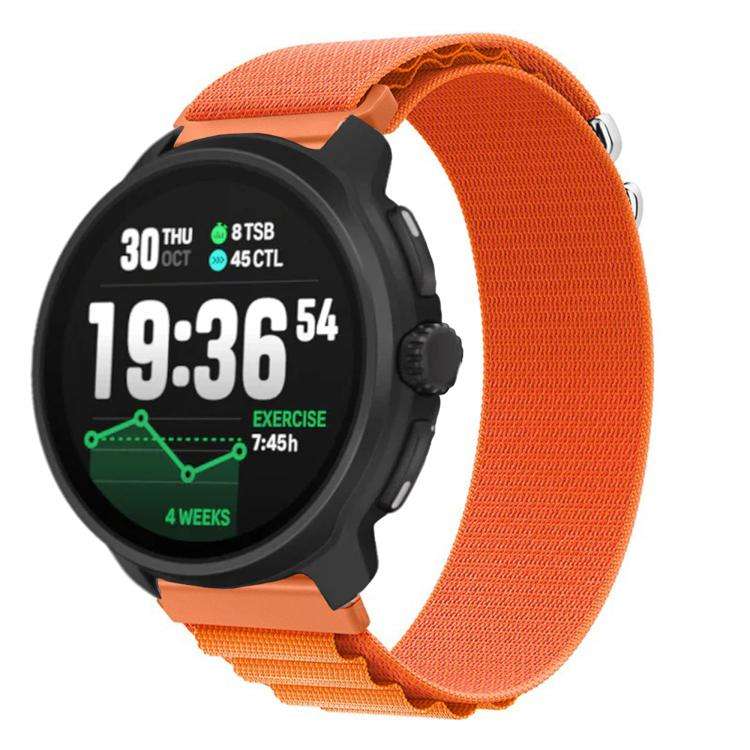 For Suunto Race 2 Alpine Loop Nylon Watch Band(Orange)