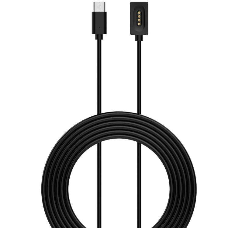 For Xiaomi Bone Conduction Earphones 2 (M2447E1) Magnetic Charging Cable, Length: 1m(Black)