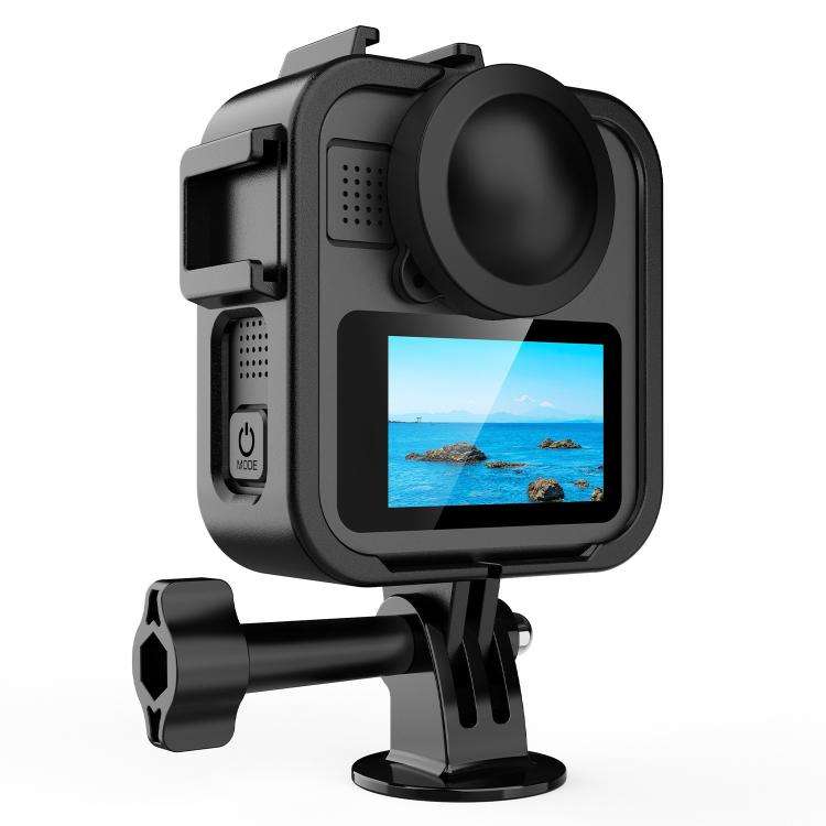 For GoPro MAX2 Plastic Frame Cage with Battery Side Cover
