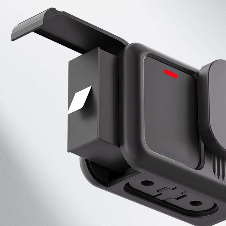 For GoPro HERO13 Black Silicone Protective Cover with Wrist Strap & Lens Cover & Side Interface C...