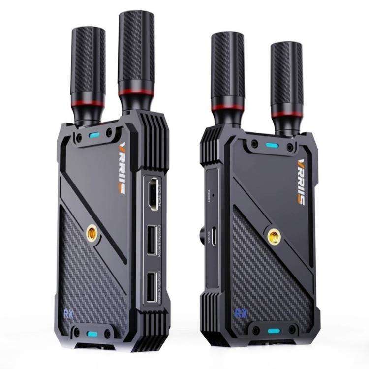 VRRIIS 082K Support USB Keyboard Mouse 400m Wireless HD KVM Extender Video Transmitter Receiver, ...