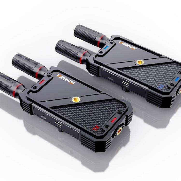 VRRIIS 082K Support USB Keyboard Mouse 400m Wireless HD KVM Extender Video Transmitter Receiver, ...