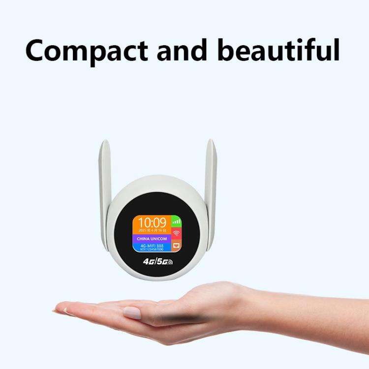 Q50-E Portable 4G WiFi6 Router Wireless Repeater With Nano SIM Card Slot Eurasia Version, Plug:EU...