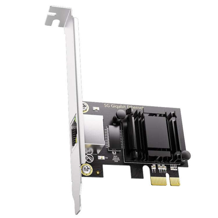 Single Port 5.0G High Speed Diskless Realtek 8126 PCIeX1 Network Card
