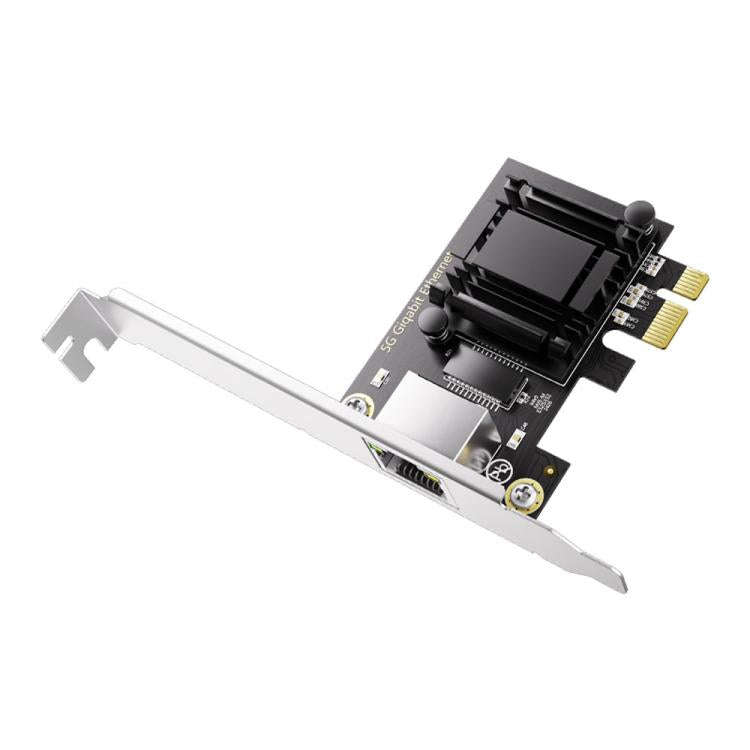 Single Port 5.0G High Speed Diskless Realtek 8126 PCIeX1 Network Card