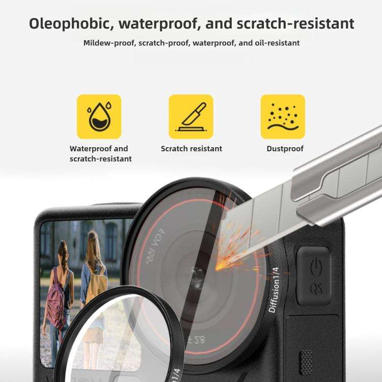 For DJI Osmo Action 6 Lens Protector ND32 Filter