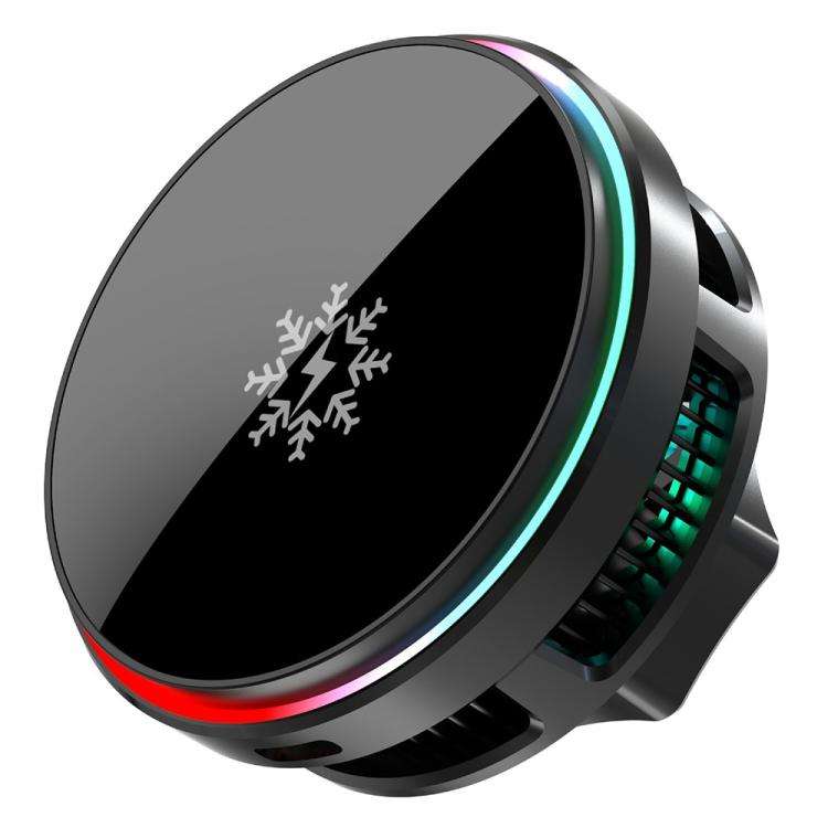 S32 Fast Charging Car Phone Holder 15W Semiconductor Cooling Magnetic Car Wireless Charger