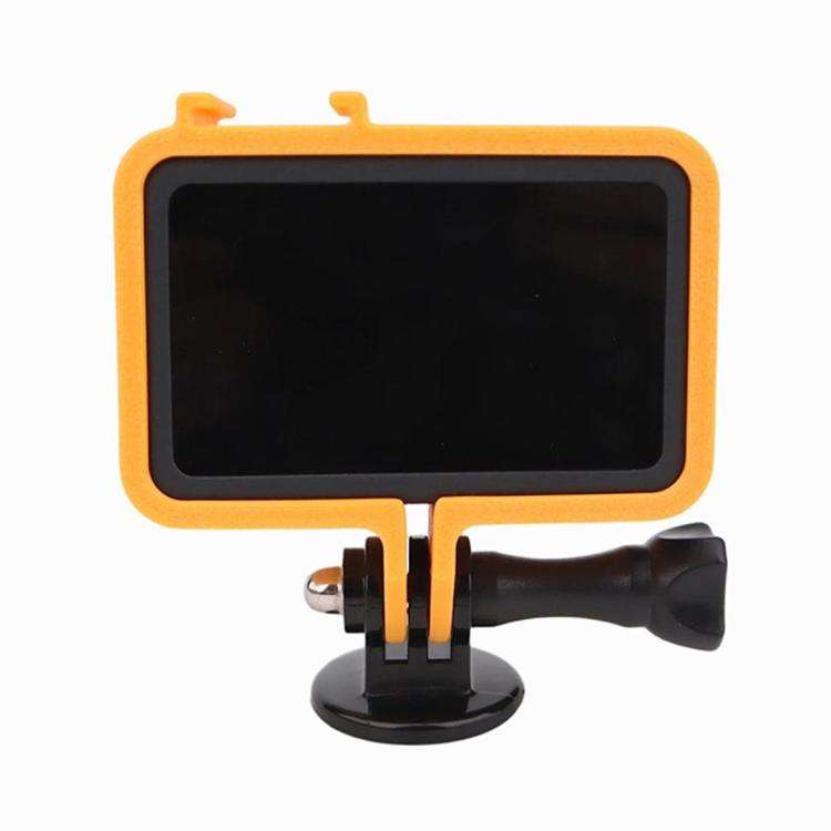 For DJI Osmo Action 6 Cold Shoe Cage Expansion Adapter Frame(Black)