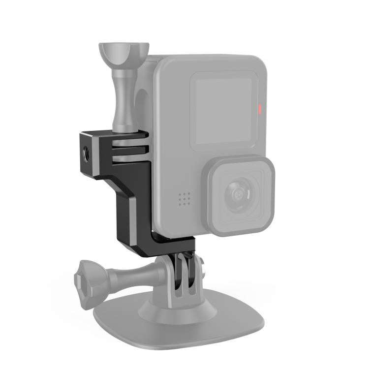 For GoPro HERO12 Black /11 Black /10 Black /9 Black Horizontal-to-Vertical Camera Mounting Adapte...