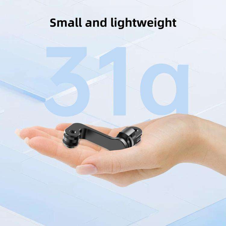 Centre Mounted Vertical Horizontal 360 Rotation Mount Adapter with Long Screw For GoPro Action Ca...