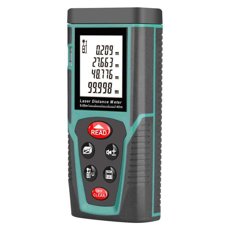RZG40 40M Laser Distance Meter Handheld Portable Laser Measuring Tool
