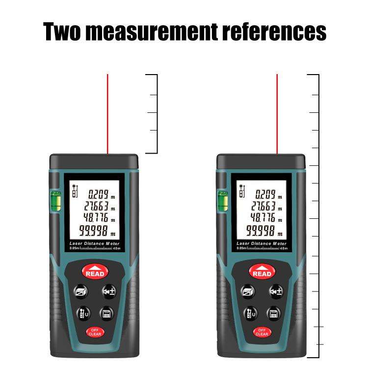 RZG40 40M Laser Distance Meter Handheld Portable Laser Measuring Tool