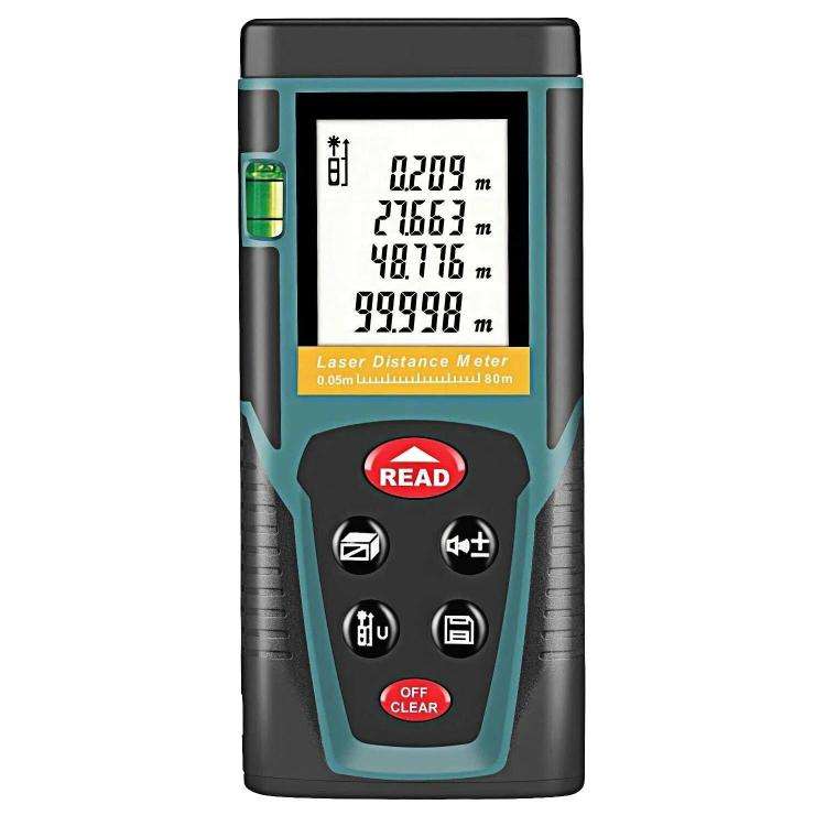 RZG80 80M Laser Distance Meter Handheld Portable Laser Measuring Tool