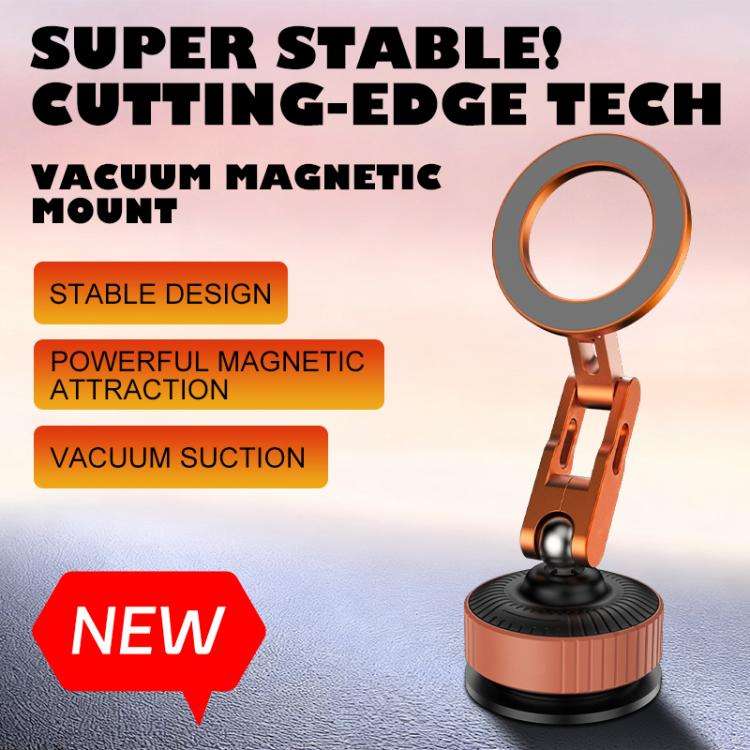 K7 Car Vacuum Suction Foldable Navigation Dashboard Magnetic Phone Holder