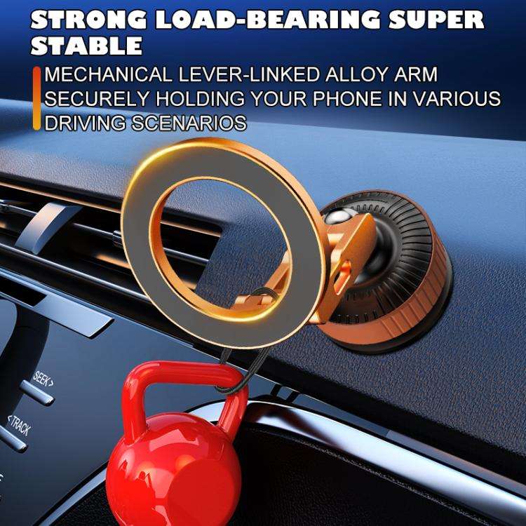 K7 Car Vacuum Suction Foldable Navigation Dashboard Magnetic Phone Holder