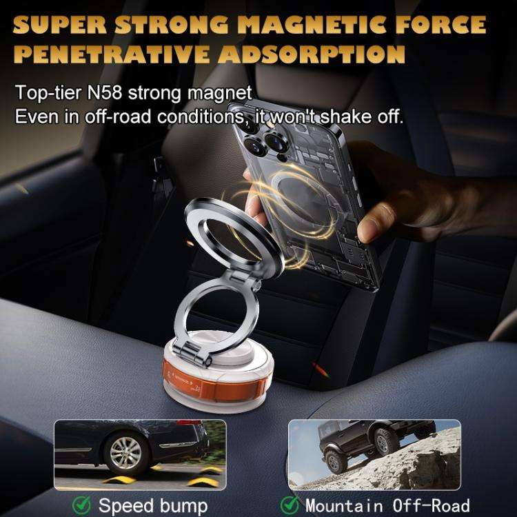 M7 Dashboard Vacuum Suction Cup Magnetic Car Holder