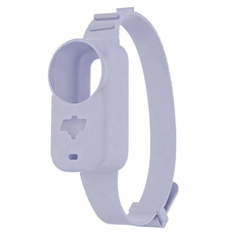 For DJI Osmo Nano Thumb Sports Camera Expansion Strap Silicone Protective Cover(Purple)