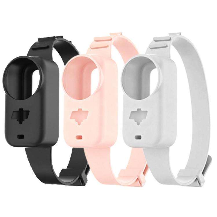 For DJI Osmo Nano Thumb Sports Camera Expansion Strap Silicone Protective Cover(Grey)