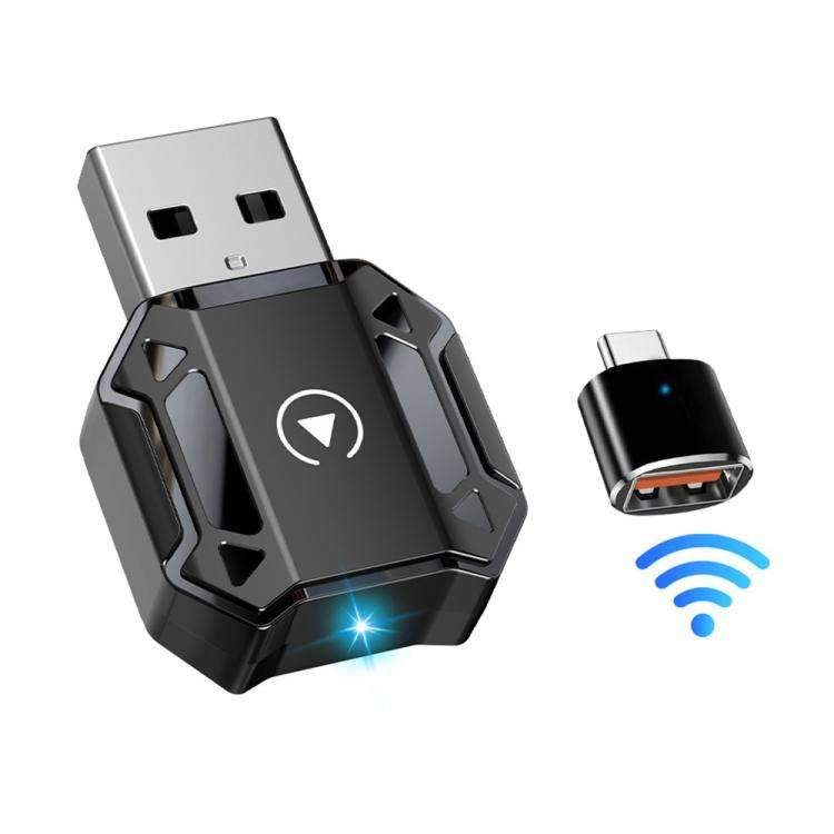 M36 CarPlay / Android Auto Wired to Wireless Converter 2 in 1 Ai Box Wireless Car Adapter