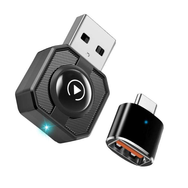 M32 CarPlay / Android Auto Vehicles Wired to Wireless Converter 2 in 1 AI Box Wireless Car Adapter