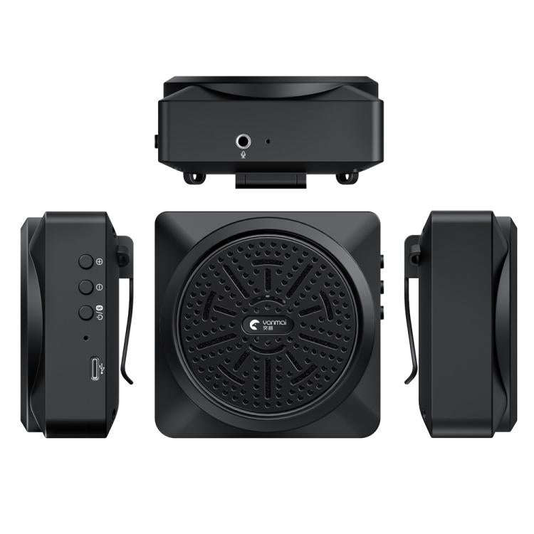 YANMAI K3 Pro Head-mounted Mic Teaching 2.4G Wireless Bluetooth Voice Amplifier System Mic(White)