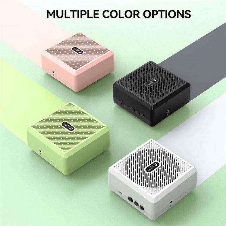 YANMAI K5 Teaching / Training 2.4G Wireless Bluetooth Voice Amplifier Lapel Microphone(White)