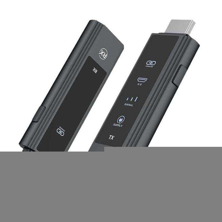 Wireless HDMI Extender 4K HD Decode 1080P Output For PC / Laptop / Projector / TV Box(Silver)