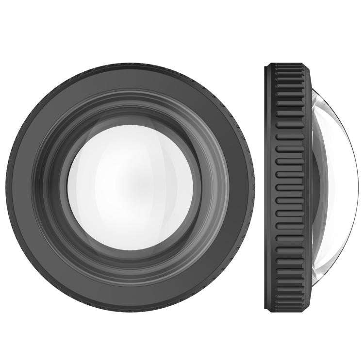 For GoPro MAX2 Camera Lens UV Filter Protector Glass Cover(Black)