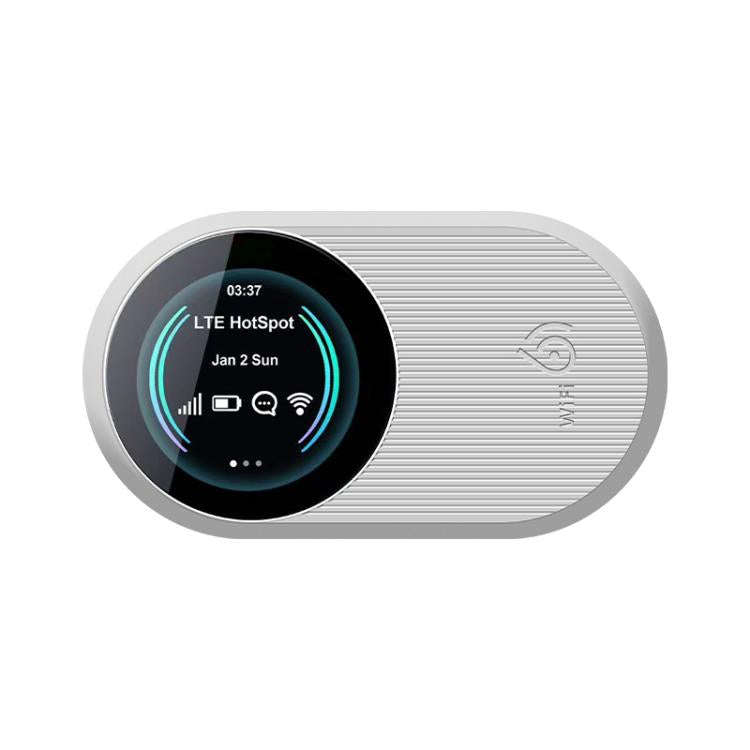 M10 Pro 4G LTE WiFi 6 Portable Wireless Router Mobile Hotspot with Color OLED Display(Blue)