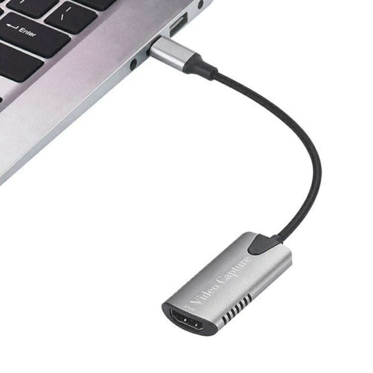 HU-04C 4K Game Streaming Live Broadcast HDMI to Type-C Video Capture Card