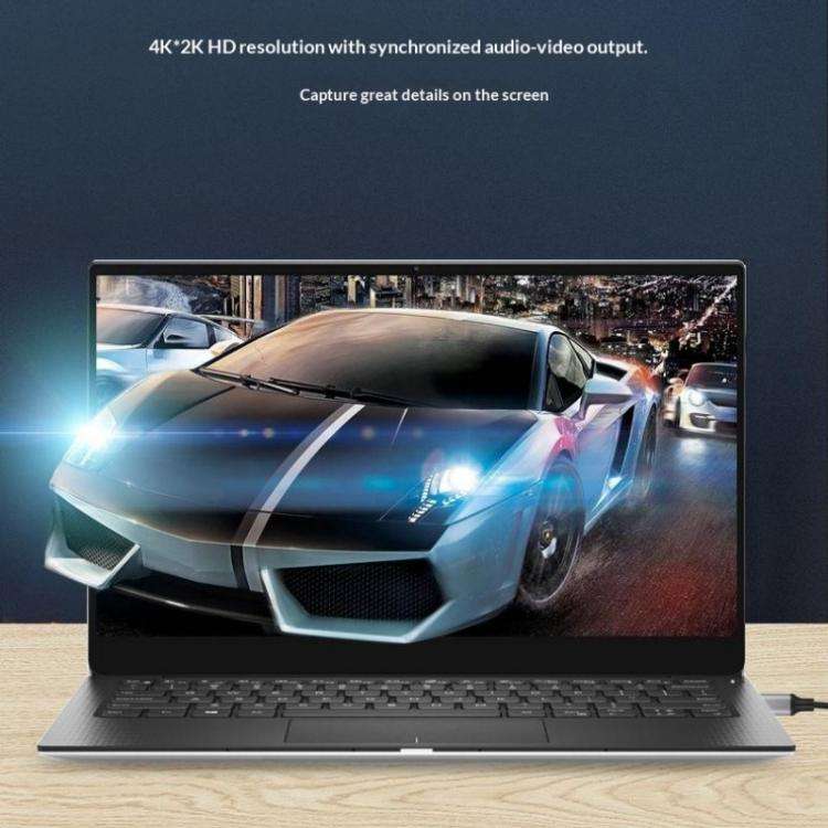 HU-04C 4K Game Streaming Live Broadcast HDMI to Type-C Video Capture Card