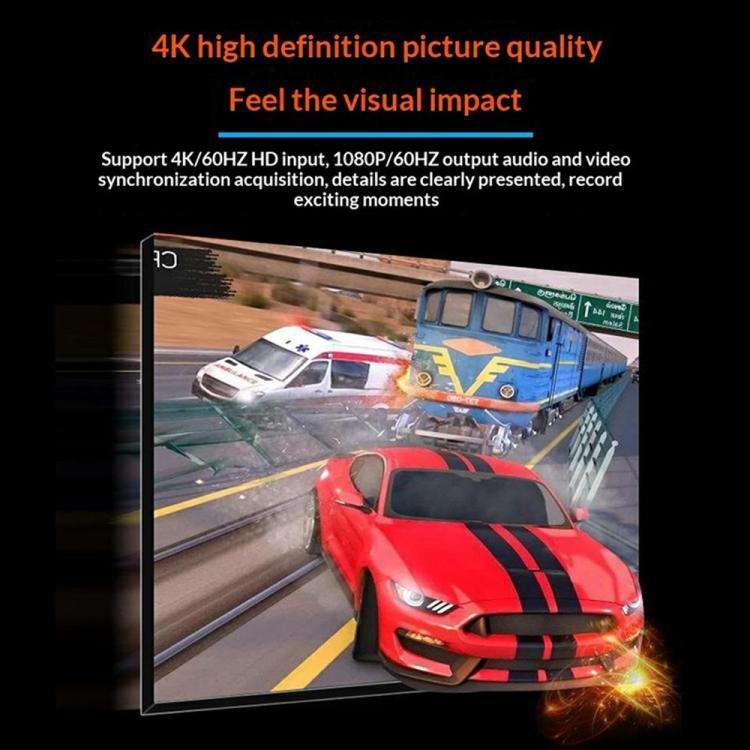 HU-04A 1080P 60Hz HDMI to Type-C / USB 2 in 1 Video Capture Card
