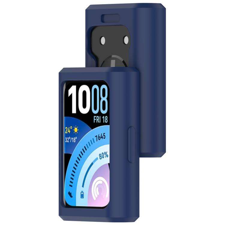 For Huawei Band 11 Pro / 11 Pro NFC Silicone Watch Protective Case(Original Blue)