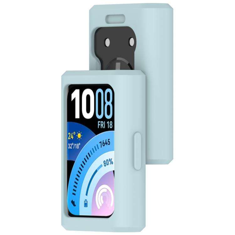 For Huawei Band 11 Pro / 11 Pro NFC Silicone Watch Protective Case(Light Blue)