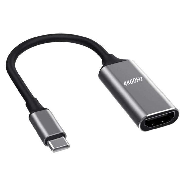 HC-61 HDMI Video Audio Sync Type-C to HDMI Cable 4K / 60Hz Adapter