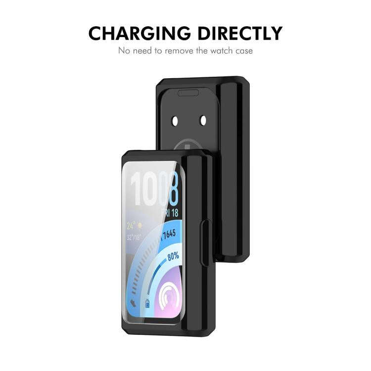For Huawei Band 11 Pro ENKAY Hat-Prince Full Coverage Electroplated TPU Watch Case with Screen Pr...
