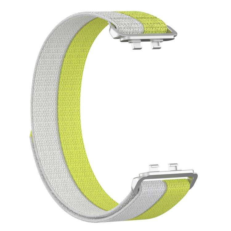 For Huawei Band 11 / Band 11 Pro Feather Light Round Tail Nylon Loop Metal Interface Watch Band(Y...