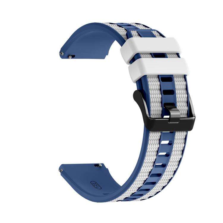For Huawei Watch GT 5 Pro 46mm Spring Bar Style PC Watch Case Integrated Two Color Silicone Watch...
