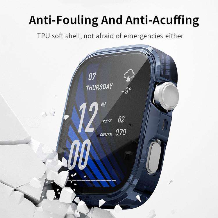 For Huawei Watch Fit 5 Pro Full Coverage Electroplated TPU Watch Protective Case(Silver)