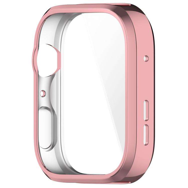 For Huawei Watch Fit 5 Pro Electroplated TPU Full Coverage Watch Protective Case(Pink)