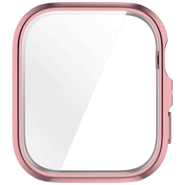 For Huawei Watch Fit 5 Pro Electroplated TPU Full Coverage Watch Protective Case(Pink)
