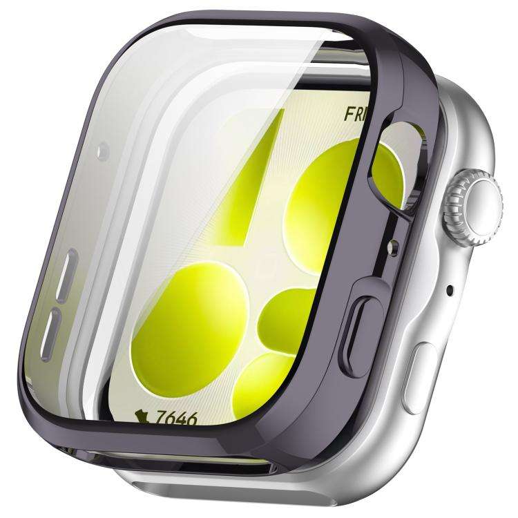 For Huawei Watch Fit 5 Pro Electroplated TPU Full Coverage Watch Protective Case(Gray)