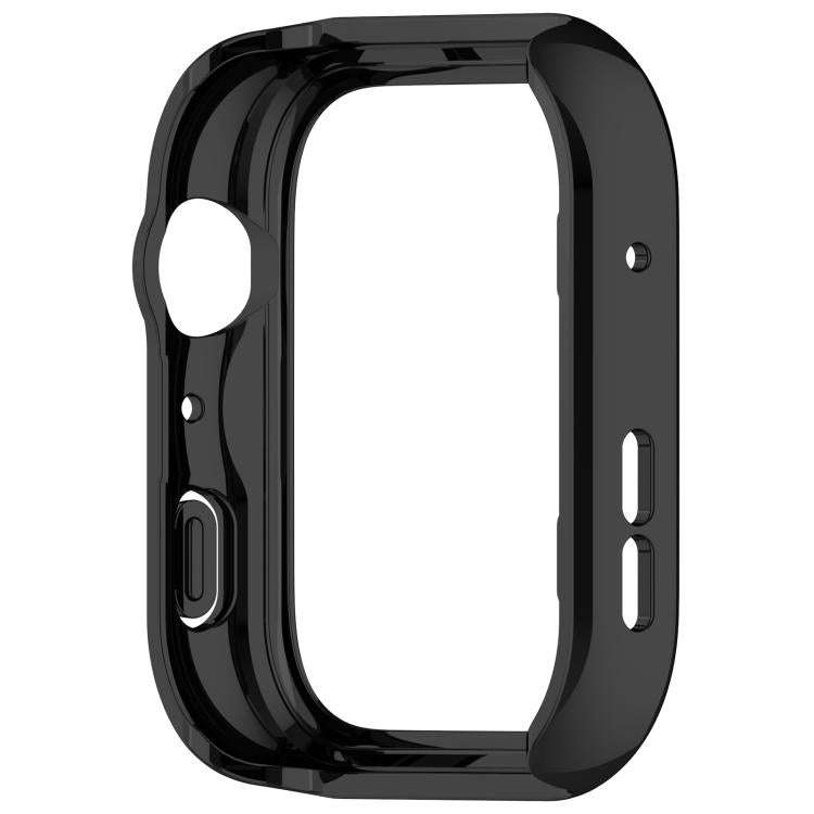 For Huawei Watch Fit 5 Pro Half Coverage Hollow PC Watch Protective Case(Black)