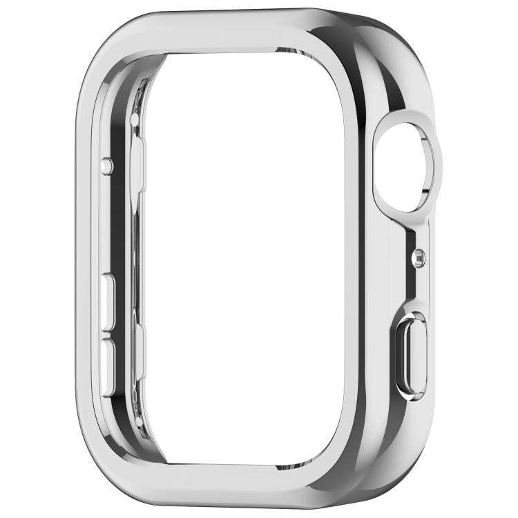 For Huawei Watch Fit 5 Pro Half Coverage Hollow PC Watch Protective Case(Silver)